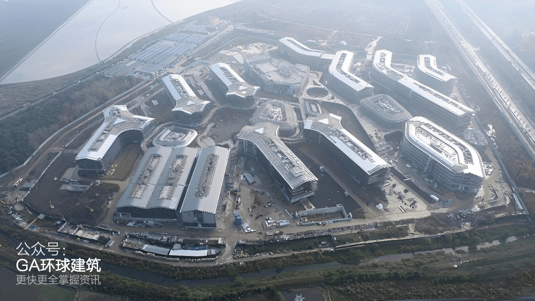 阿里巴巴达摩院即将建成,设计太魔幻!_南湖_园区_空间