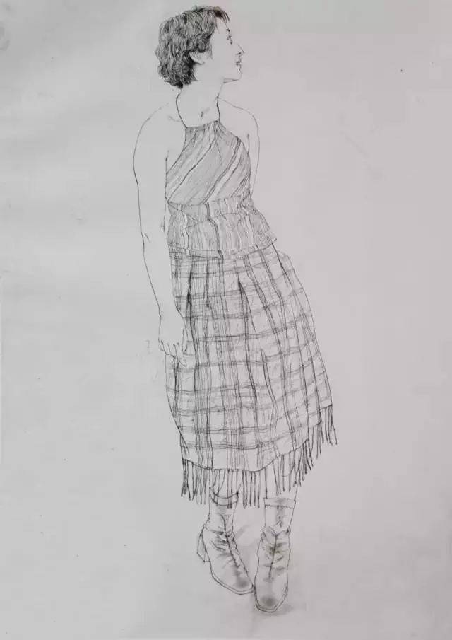 徐默线描人物速写作品欣赏_浙江美术学院_优惠价_原价