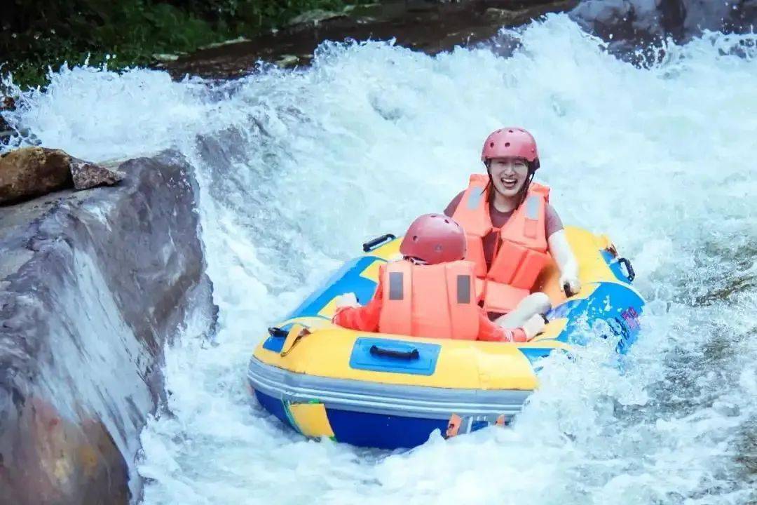 三叠泉漂流已经开漂!_九江_旅游_售票厅