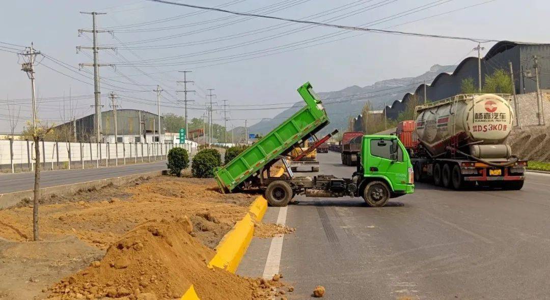 涉县道路:提质增色换新颜!_进行_公路_景观