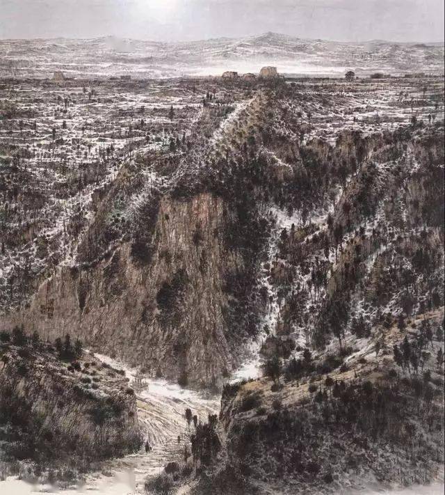 第十三届全国美展中国山水画作品欣赏_cm_美术_春风