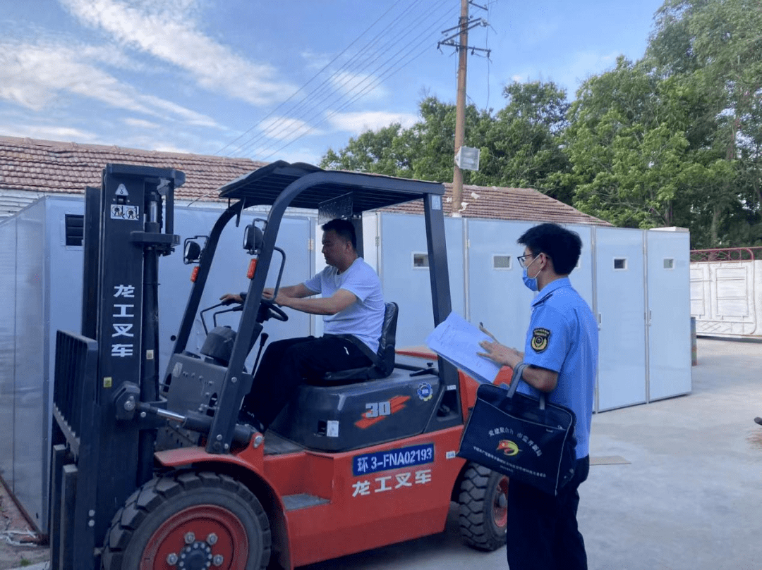 整镇提升丨德城区市场监管局对二屯镇开展特种设备专项检查活动_企业