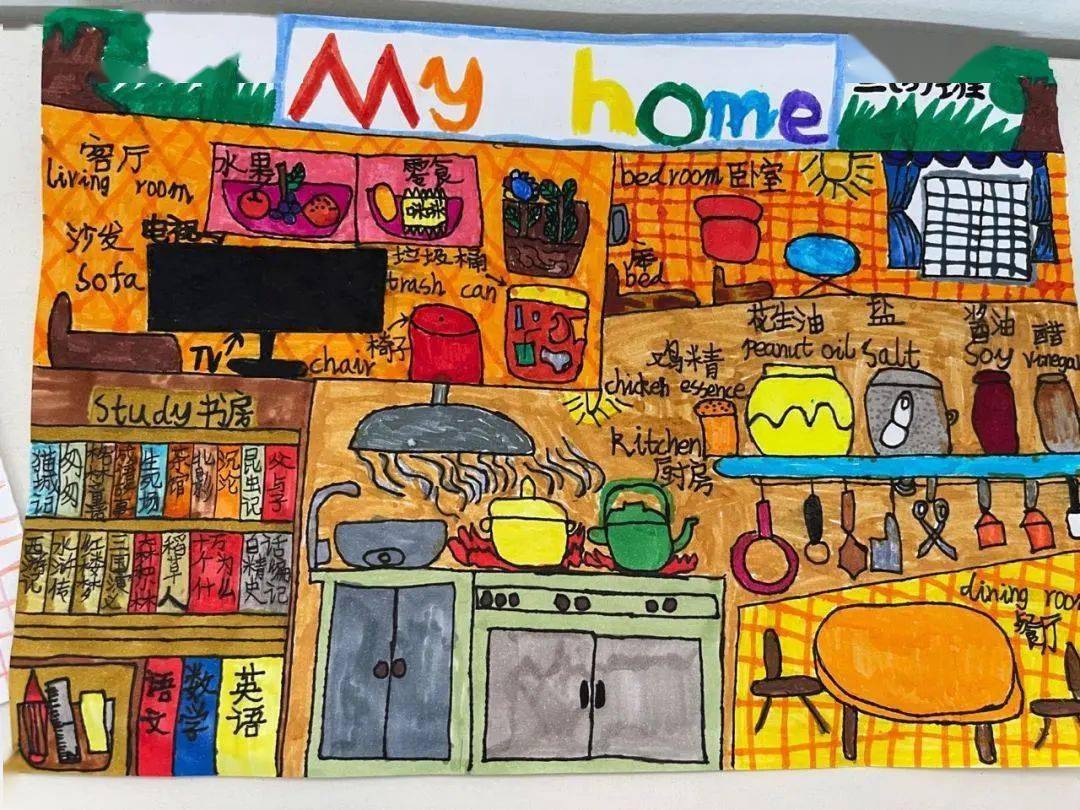 【青鸟北附】my home, my sweet home ——记三年级英语特色学科融合