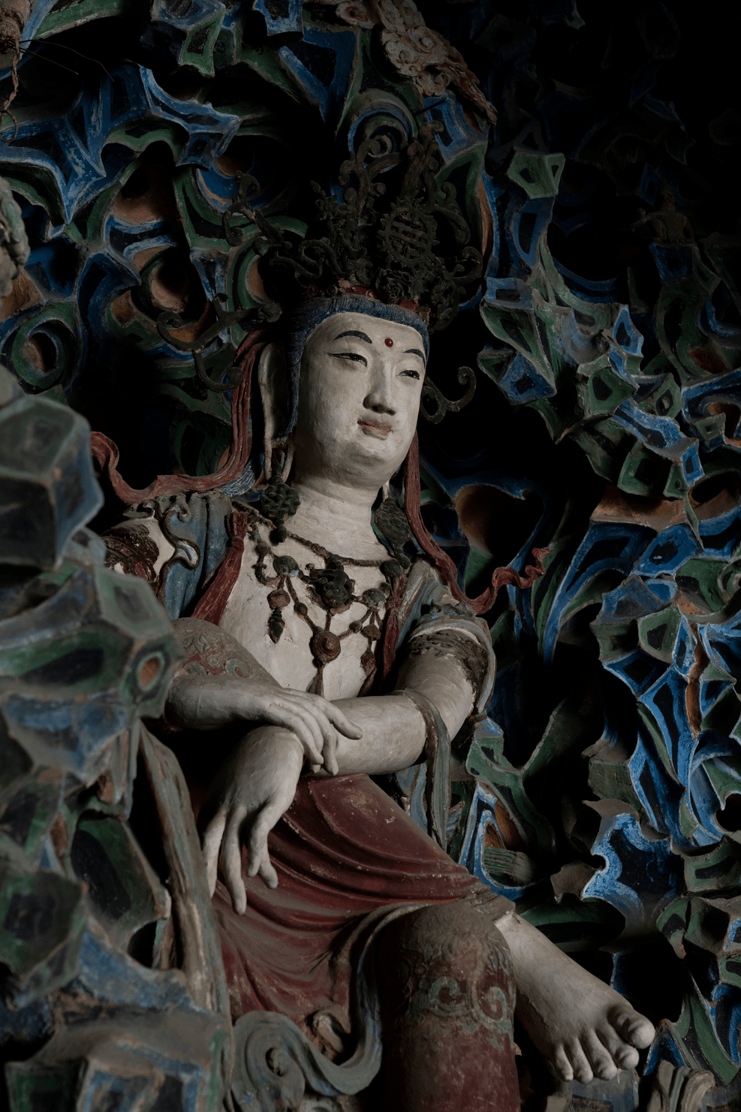正定隆兴寺倒坐观音:鲁迅珍爱的"东方美神"_平台_艺术_先生