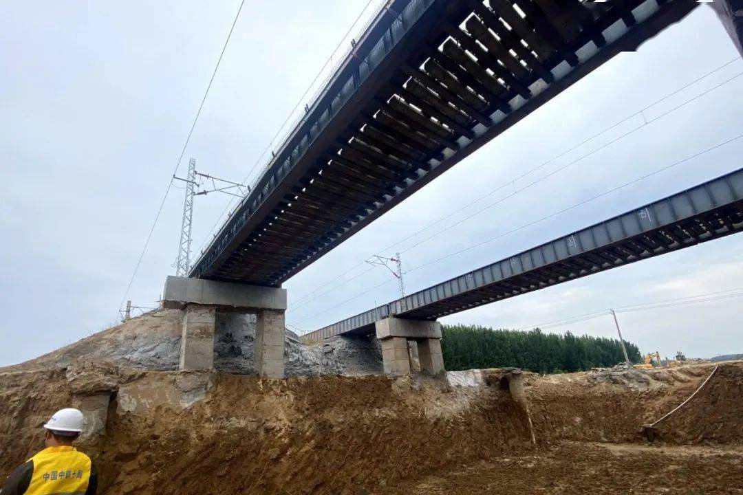 g309青兰线聊城绕城段改建工程通车在即_施工_铁路_进行