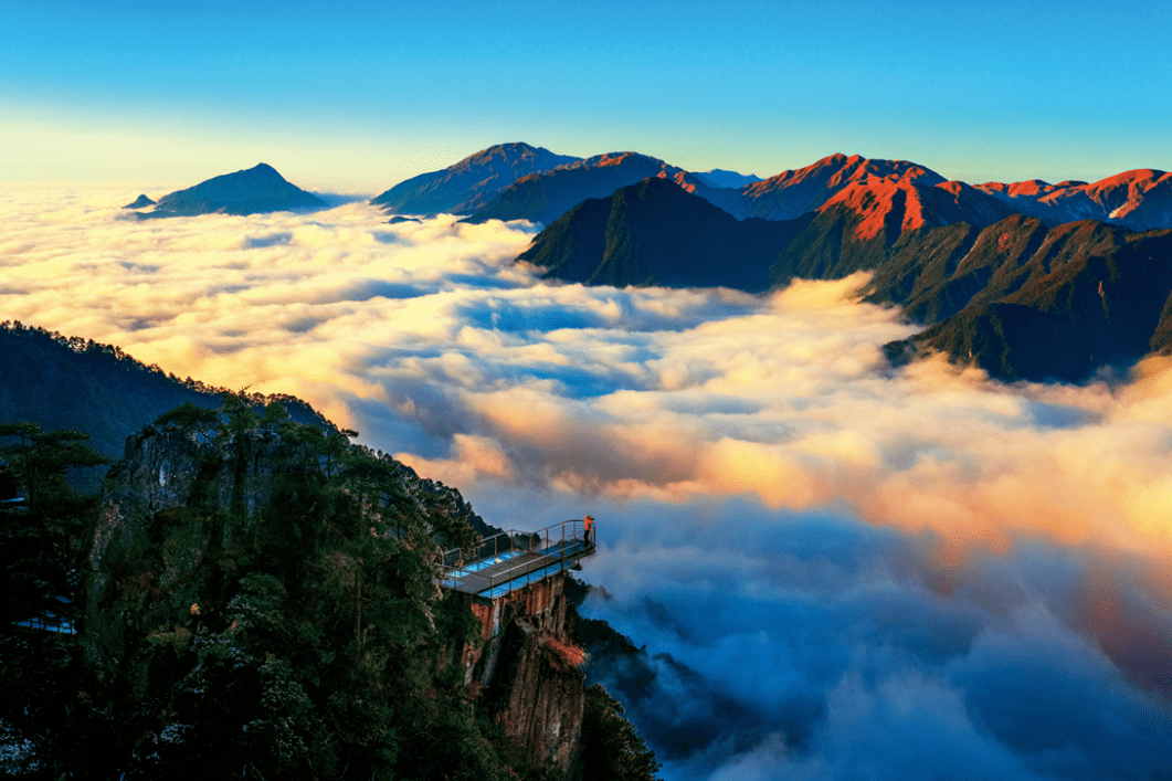 江西明月山景区图片