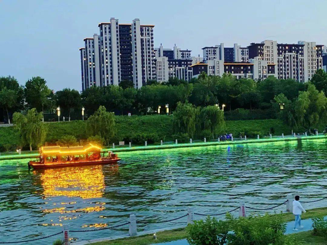 滏阳河游船启航 带你领略湖城"十里画廊"