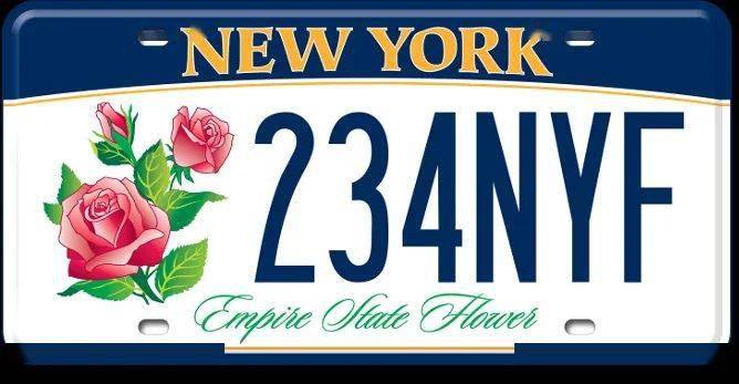 纽约车牌换新!一次推10个定制款,纽约市的长这样_设计_特色_图案