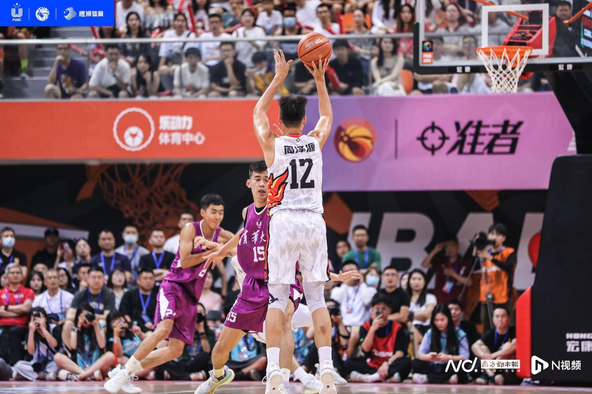 广工战胜清华获第25届cubal全国总冠军_大学生篮球_总决赛_赛场