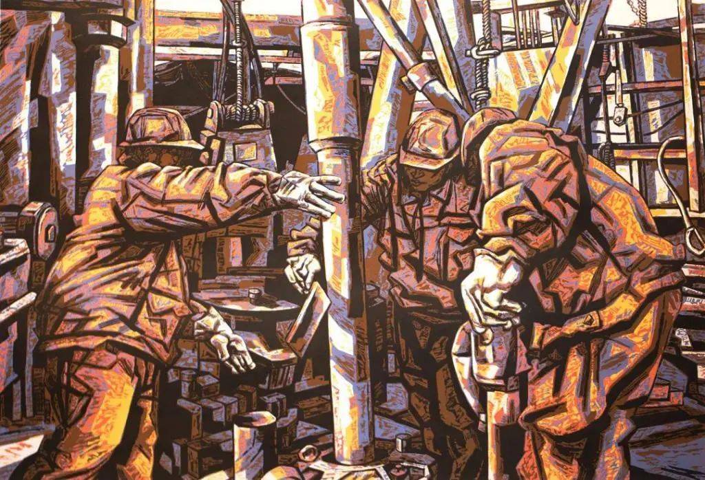 董鸣 油田日记 · 之三宋洪宇 油城印象 · 之二书法作品张戈 满怀