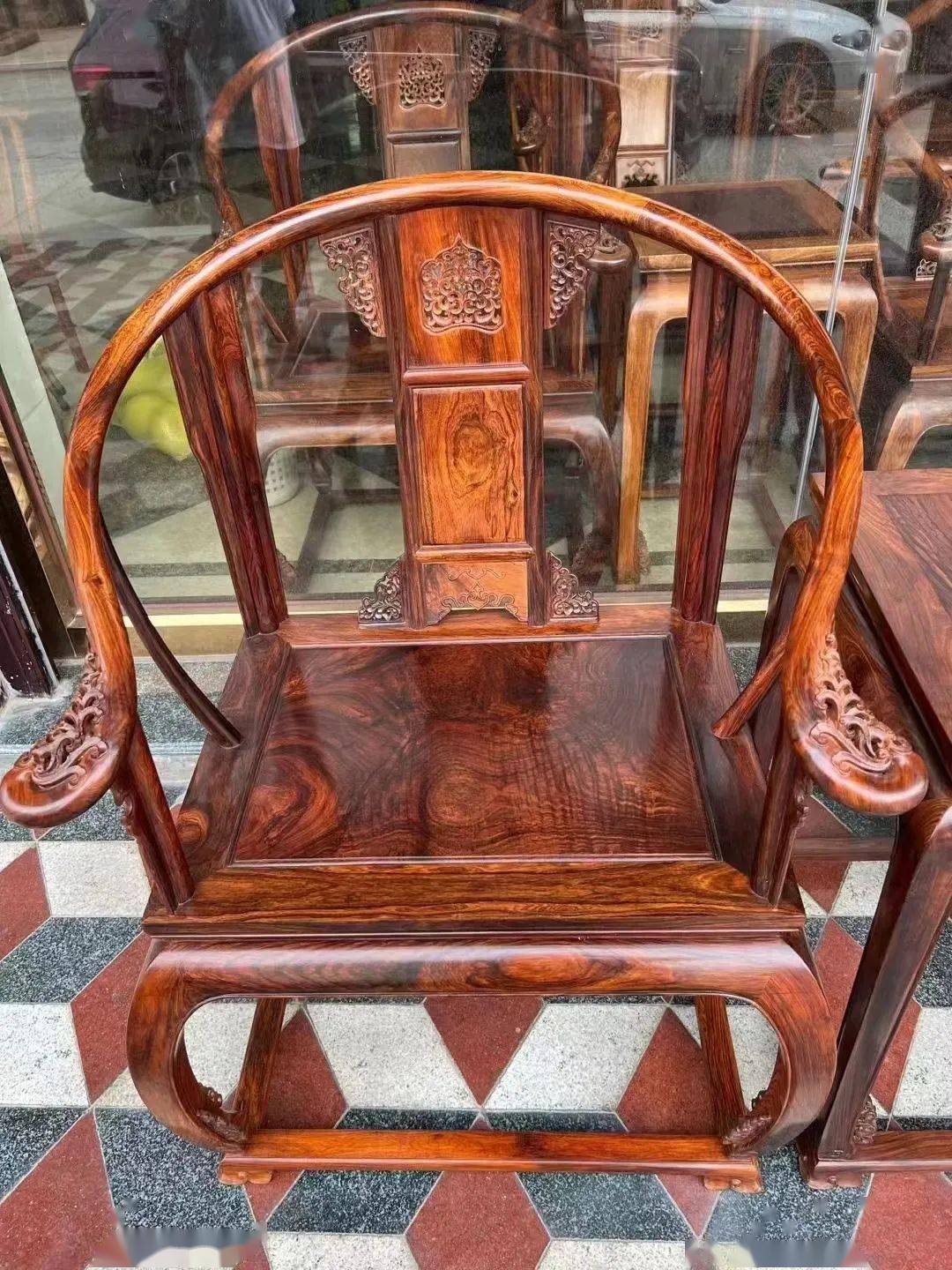 越南黄花梨【圈椅/皇宫椅】,回笼资金,特价出售_木友_交流_红木