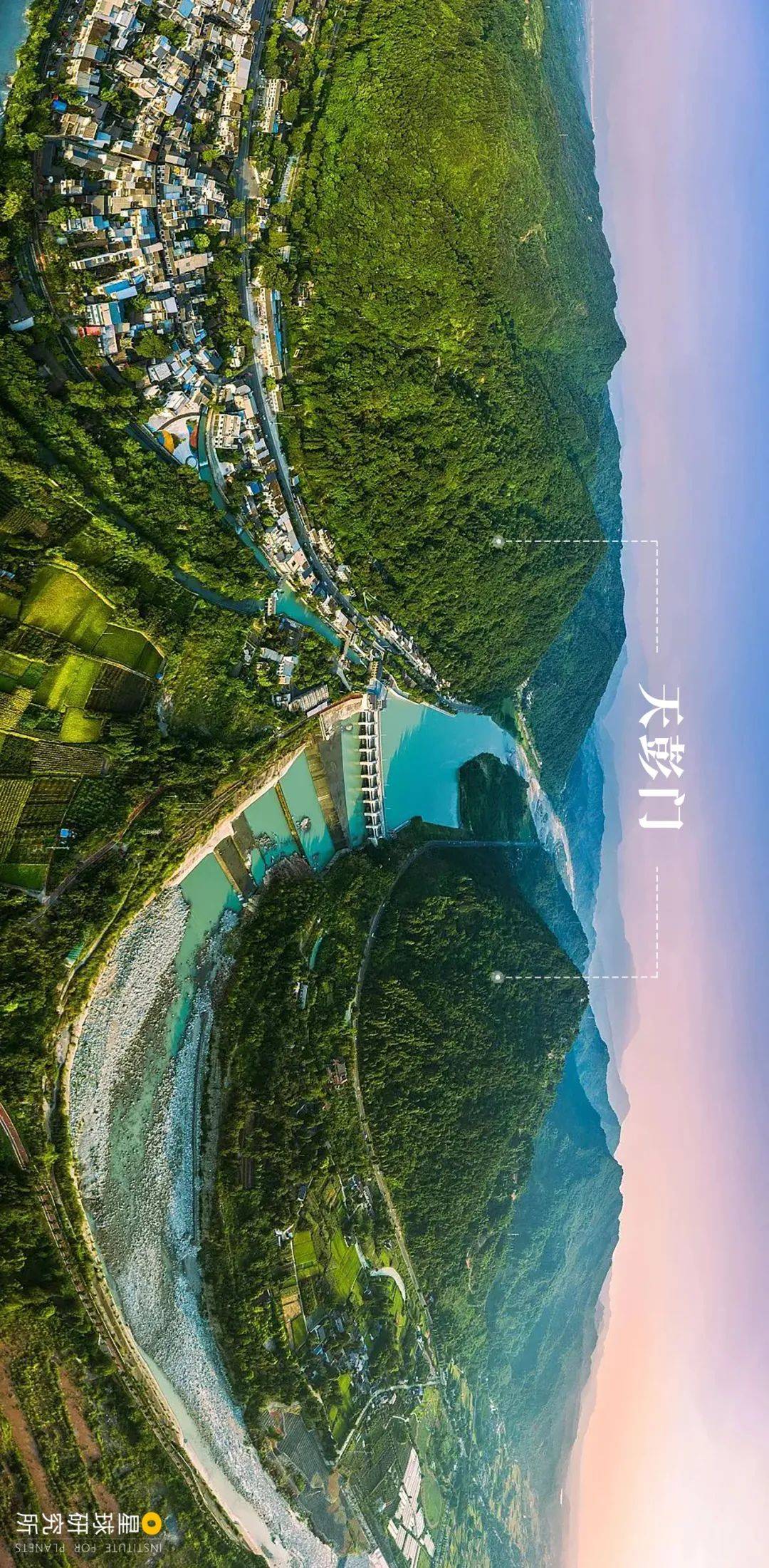 湔江,是沱江的重要支流| 摄影师@墨山