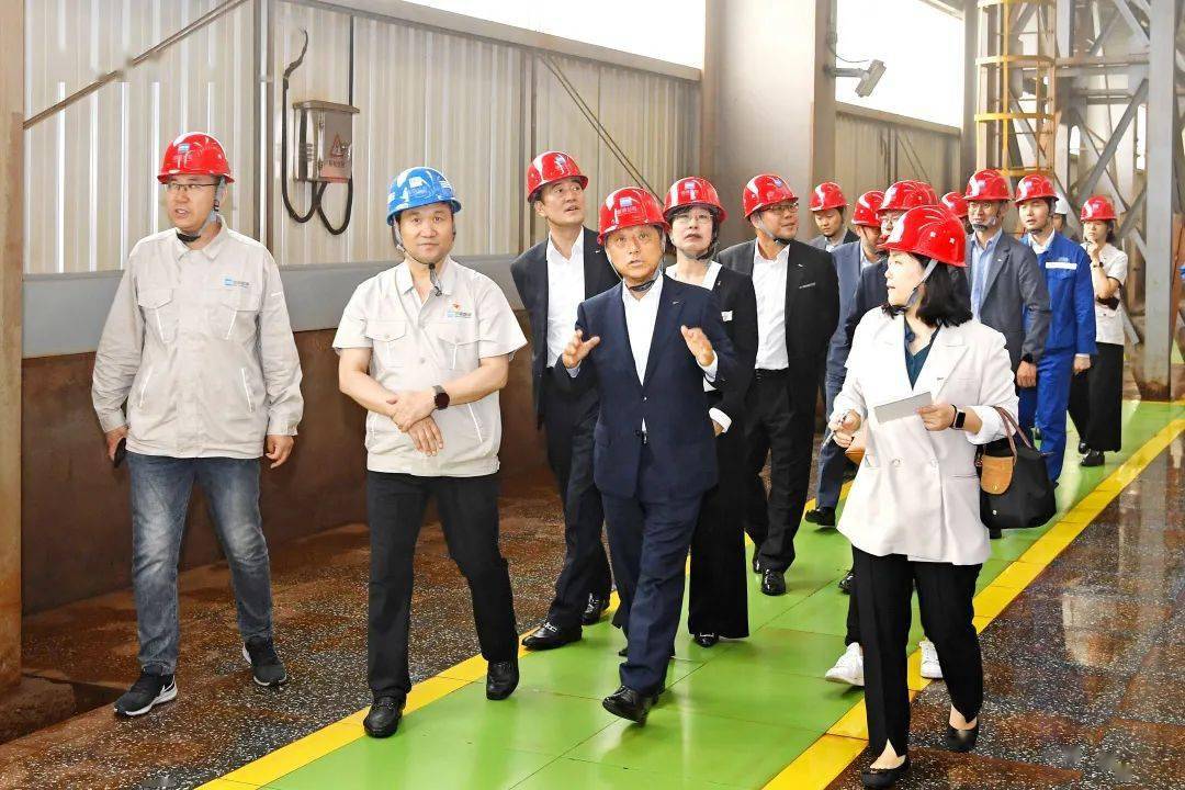 韩国浦项集团副会长金学童一行到唐钢交流_绿色_发展_低碳