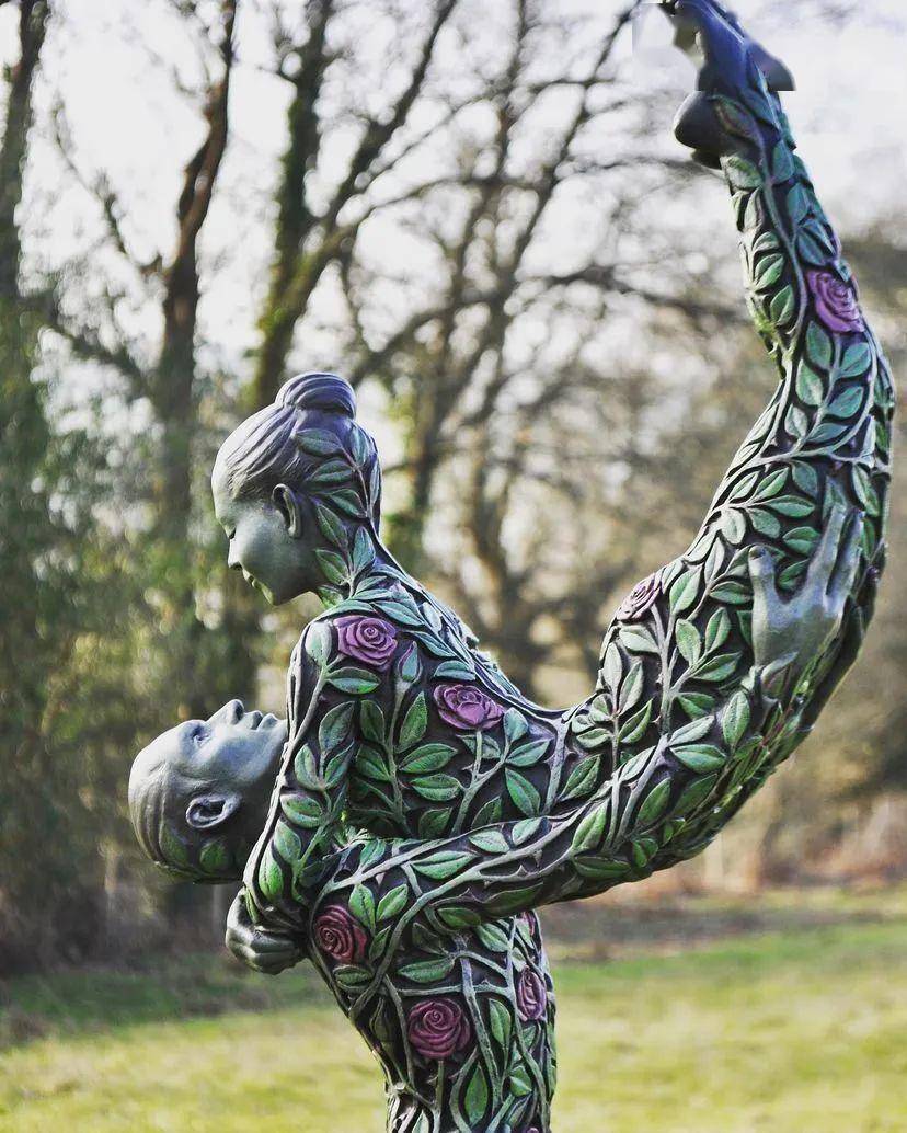 沉浸在大自然中的动感雕塑_hateley_艺术_作品