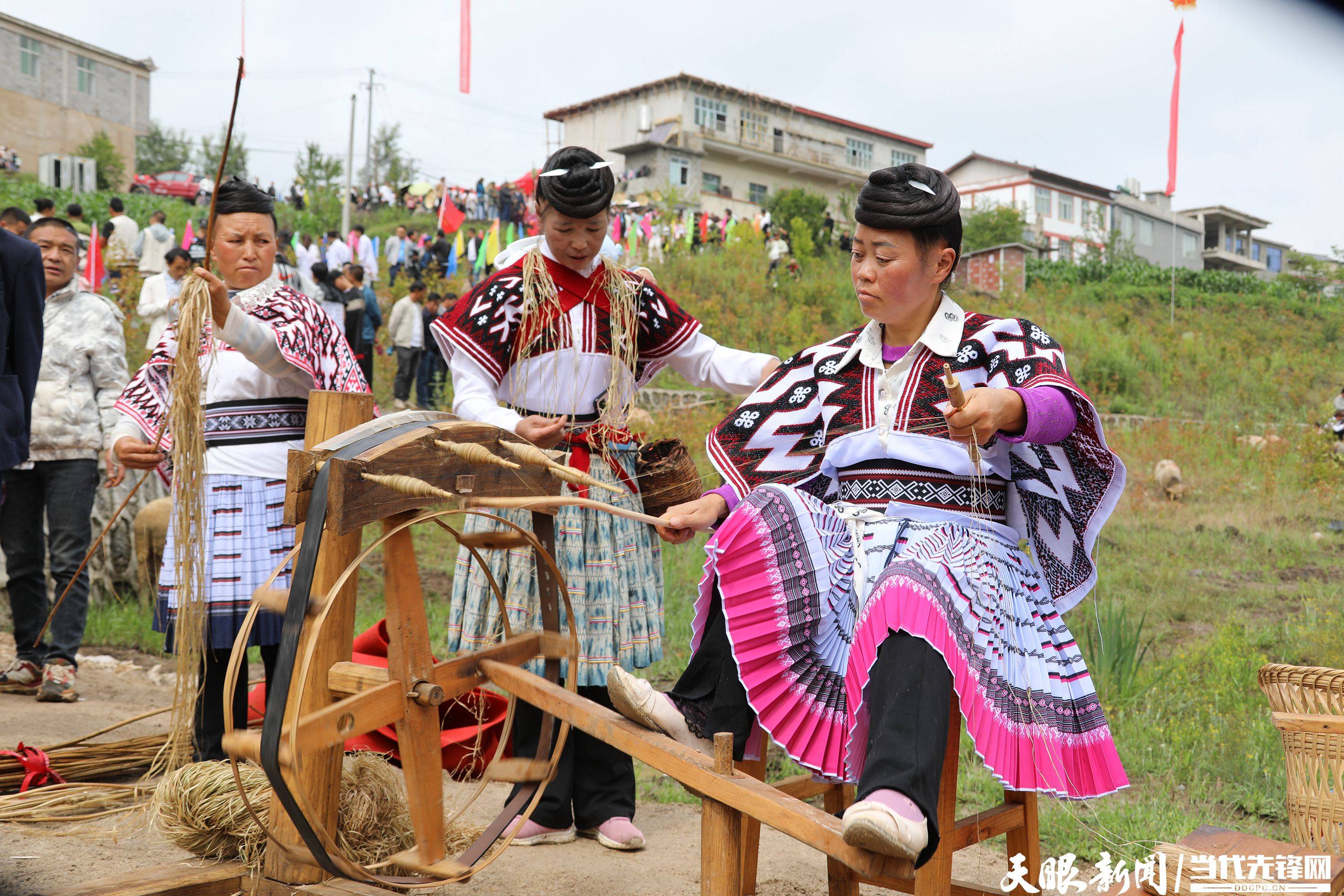 贵州威宁:欢度苗族花山节_活动_比赛_民族
