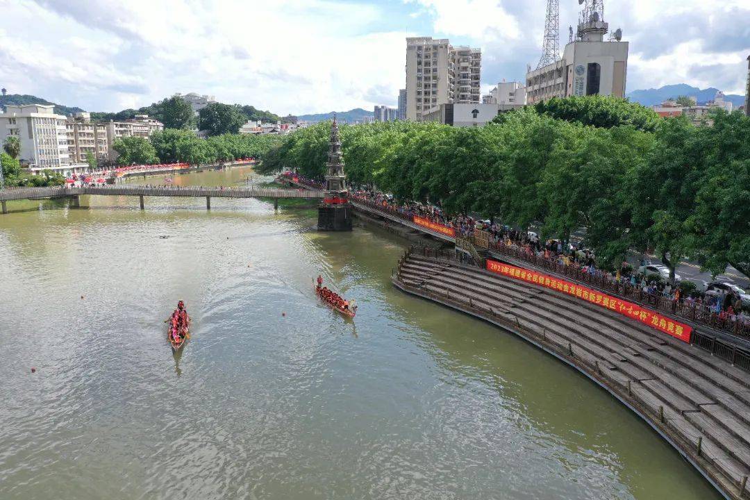 30支龙舟队在岩城龙津河开"飙"!_龙岩市_表演_传统