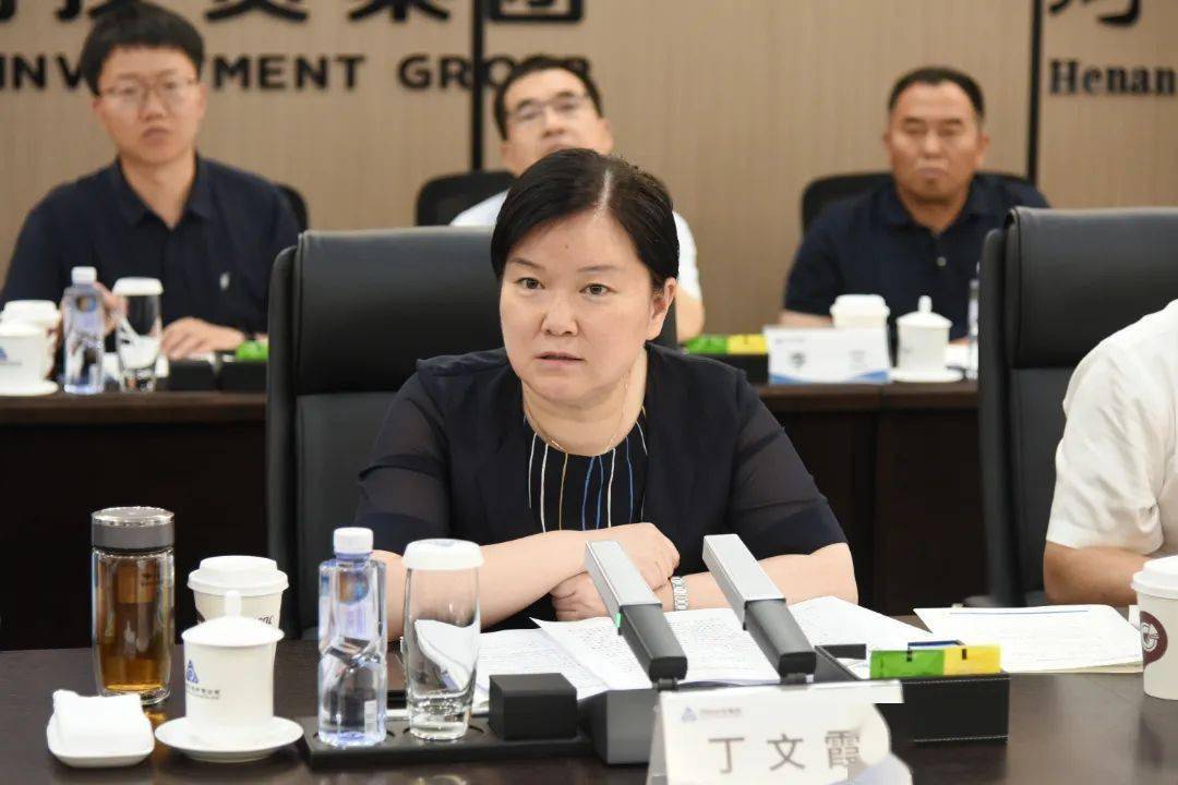 深化政企合作,共推高质量发展——县委书记丁文霞率队走访河南投资