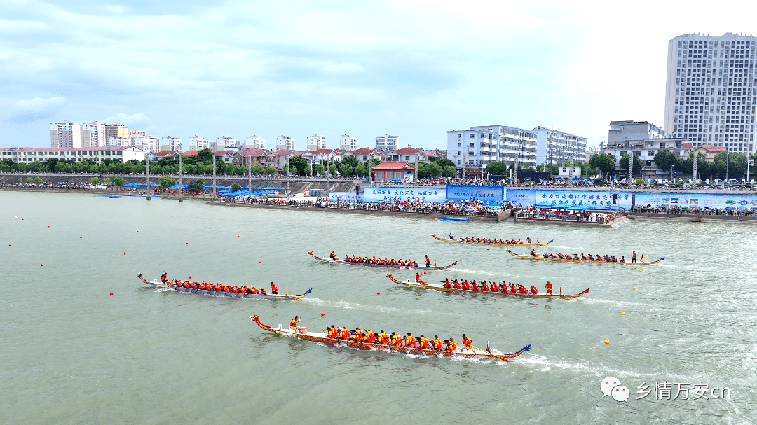 江西万安龙舟竞渡激荡赣江水 文旅融合迸发新活力_比赛_活动_视频