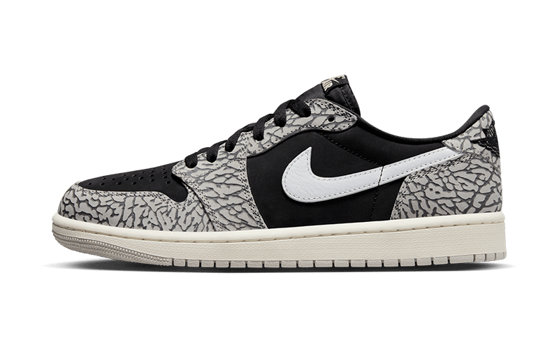『 发售 | air jordan 1 low og black cement 』_图案_微信_价格