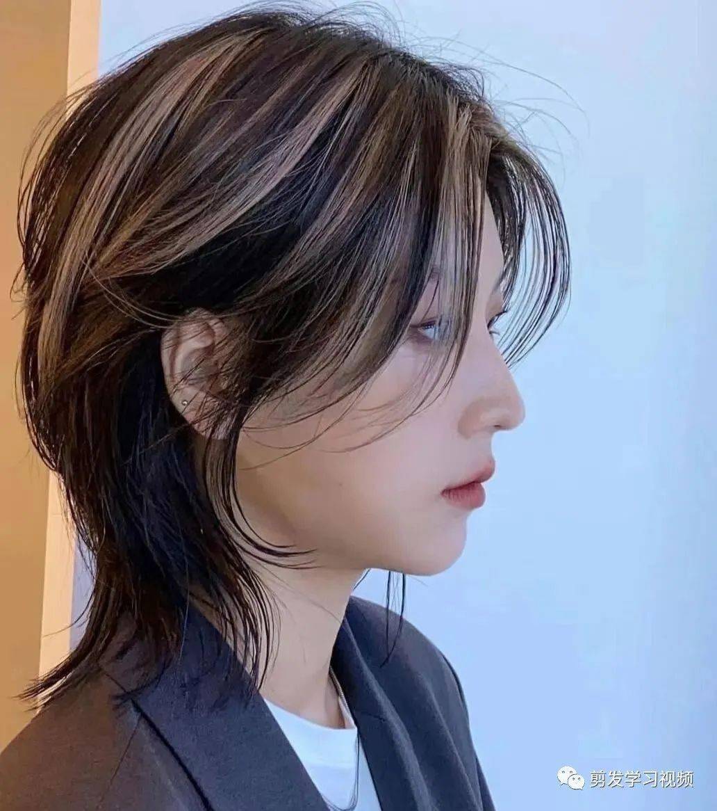 "狼人鲻鱼头",甜又酷._发型_中国_形象