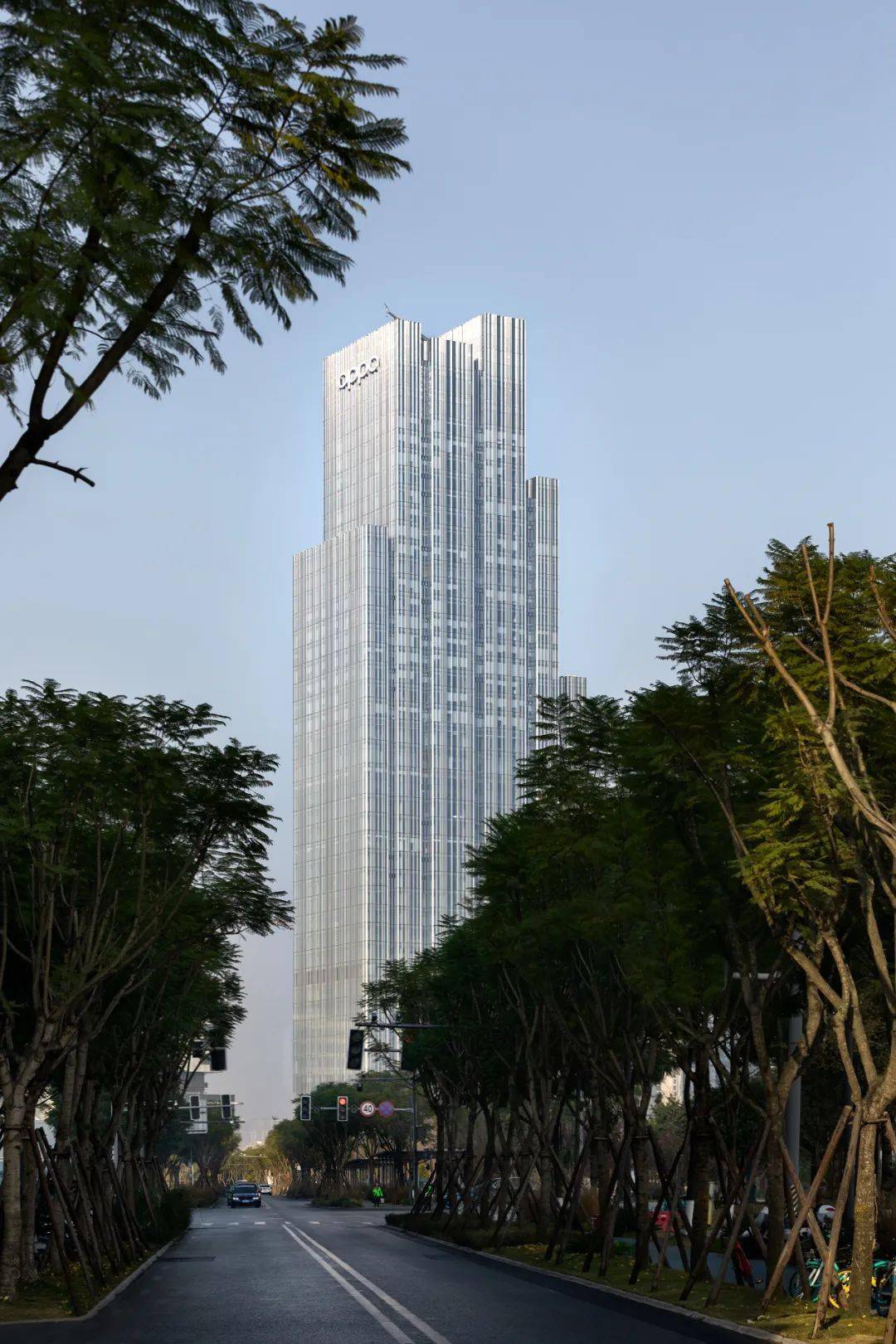 oppo 科技研究中心大厦完工,最新实景图曝光_肖世豪_建筑事务所_平面