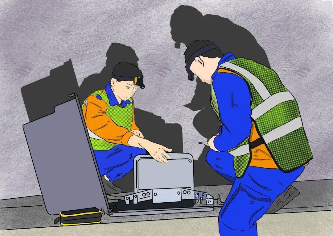 正晚点信息守护铁路信号设备正常运行他们就像列车的护眼卫士等设备