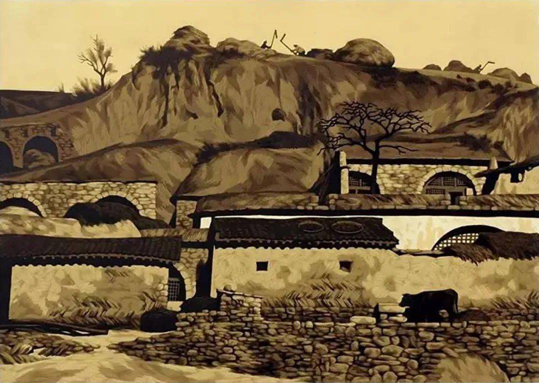 看了就忘不了的版画——李彦鹏作品欣赏_cmx_套色_木刻