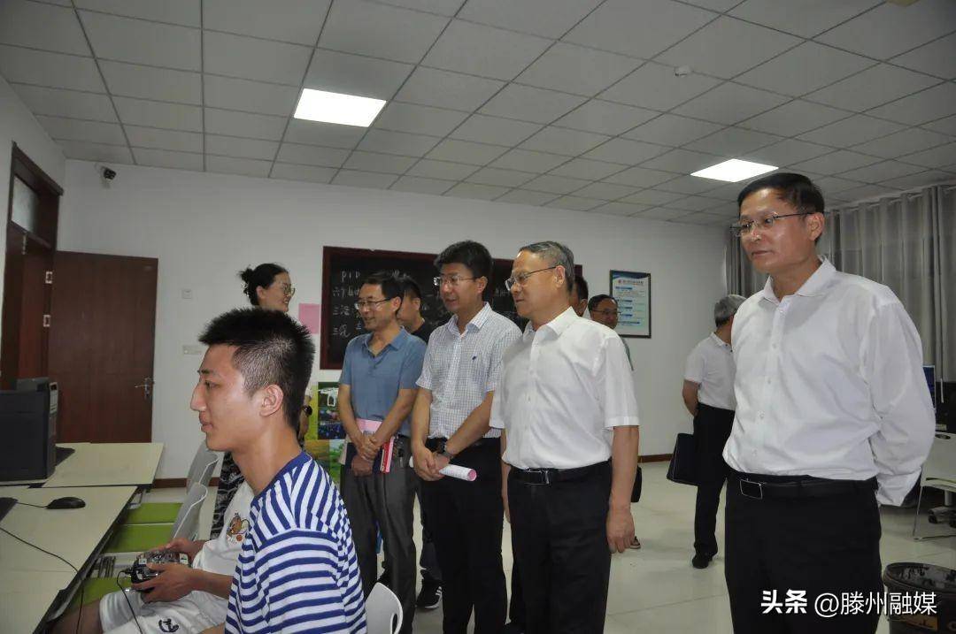 枣庄技师学院党委书记马宏伟来滕调研民办教育_问题_张传纲_就业