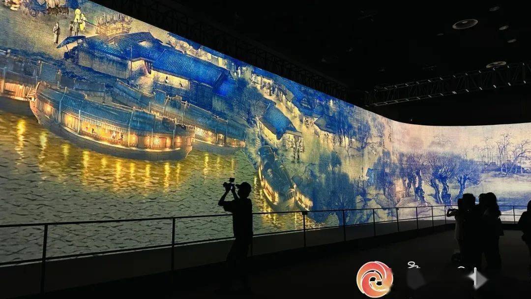 会动的《清明上河图》亮相南宁_展览_人物_千年