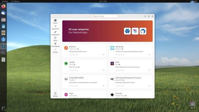 Ubuntu 23.10将引入snap应用商城：将围绕着snap格式，打造出snap-first App store