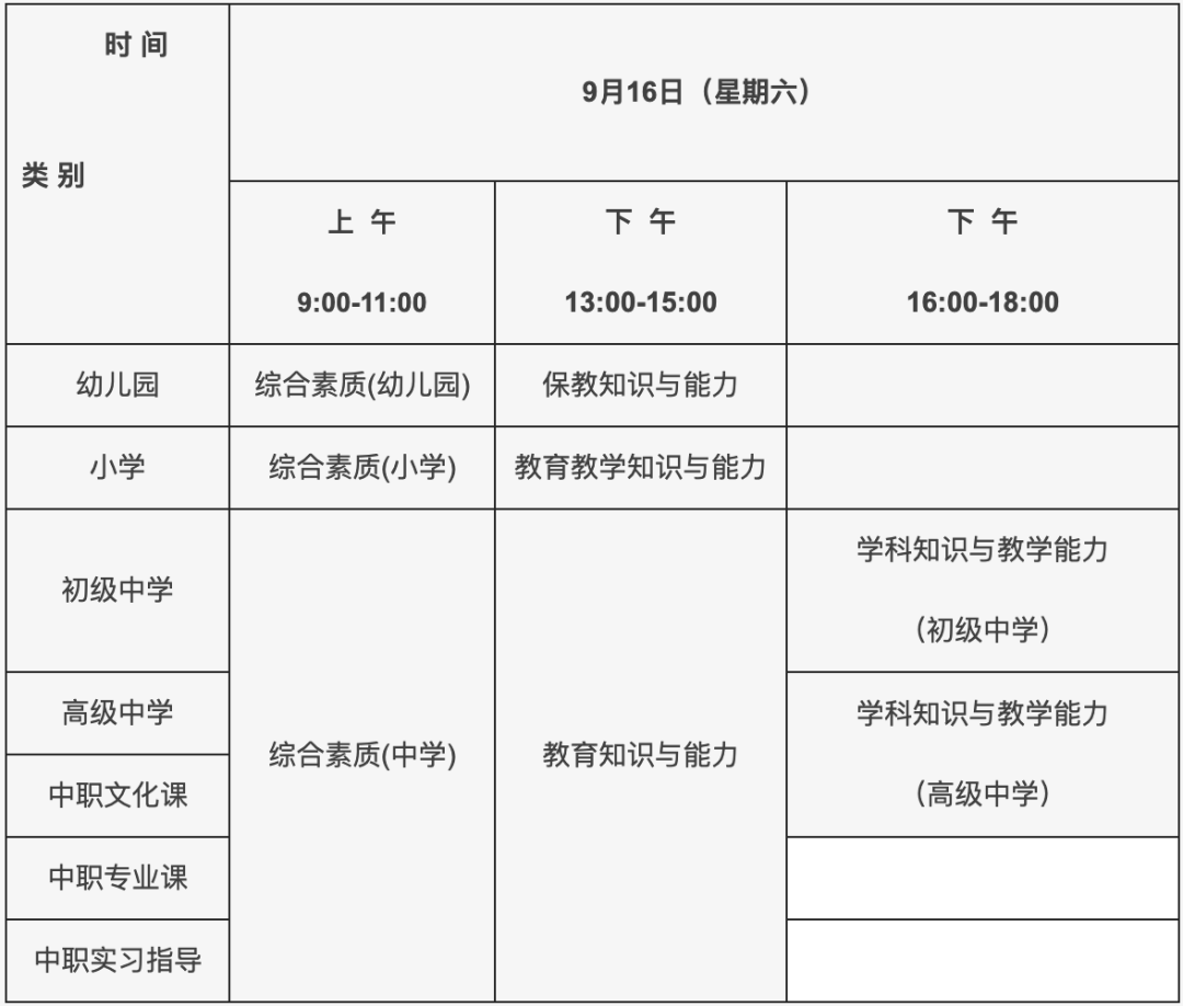 2023年下半年北京市中小学教师资格考试时间确定！