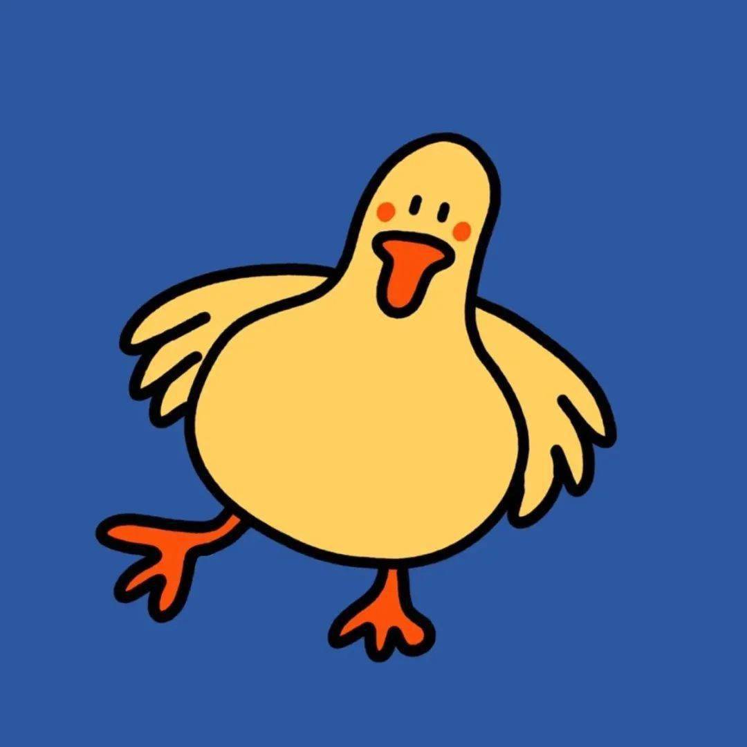 一起换个头像鸭_头像_鸭鸭_蓝色