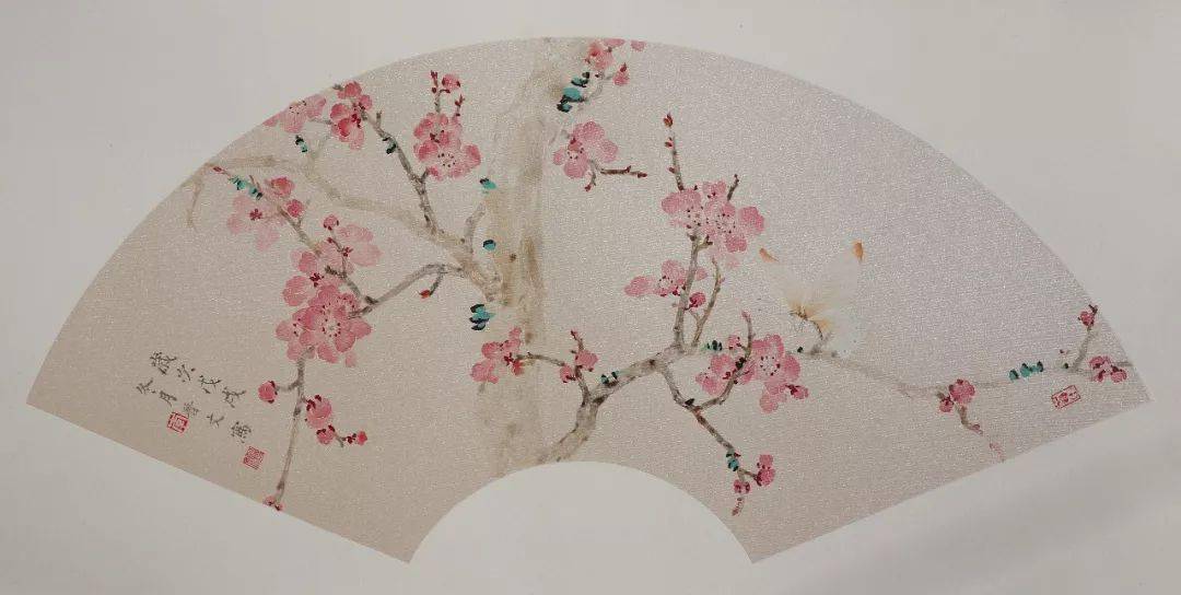 欣赏| 李晋文工笔没骨花鸟25图 格调清雅_cm_纸本_绢本