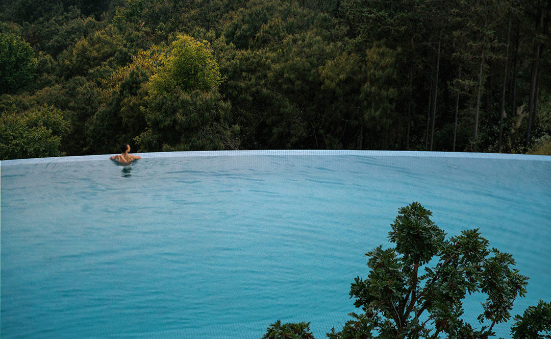 云南腾冲月泊半山温泉度假酒店 | 张灿csd.design_建筑_设计的_入口