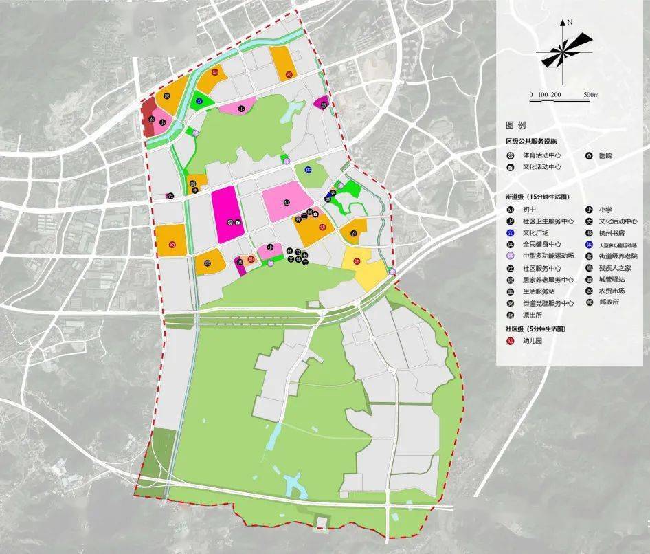 临安锦北发展规划图图片