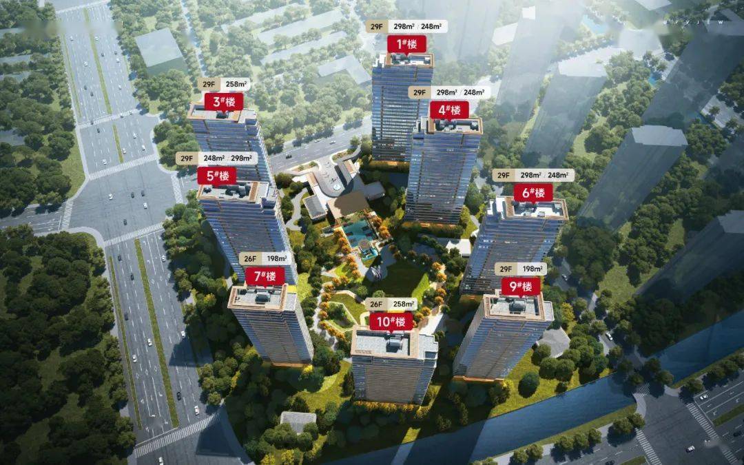 4,麒麟科创园华能仁恒g46案名曝光为仁恒云谷世纪, 项目拟建12栋16