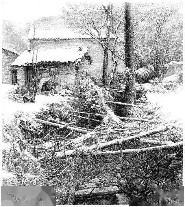 谭老师为你推介钢笔画画家徐亚华作品