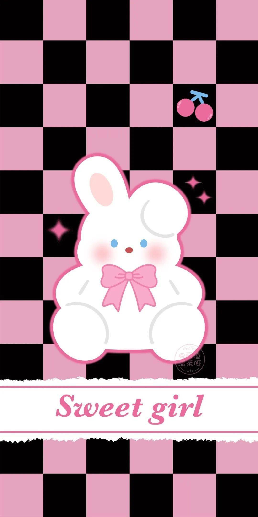 壁纸| 甜酷风壁纸 好甜!