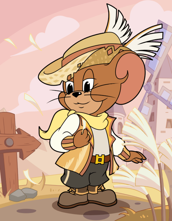 30级获得a级皮肤"牛仔杰瑞·黑夜之歌"25级获得"花团锦簇头像框"10级