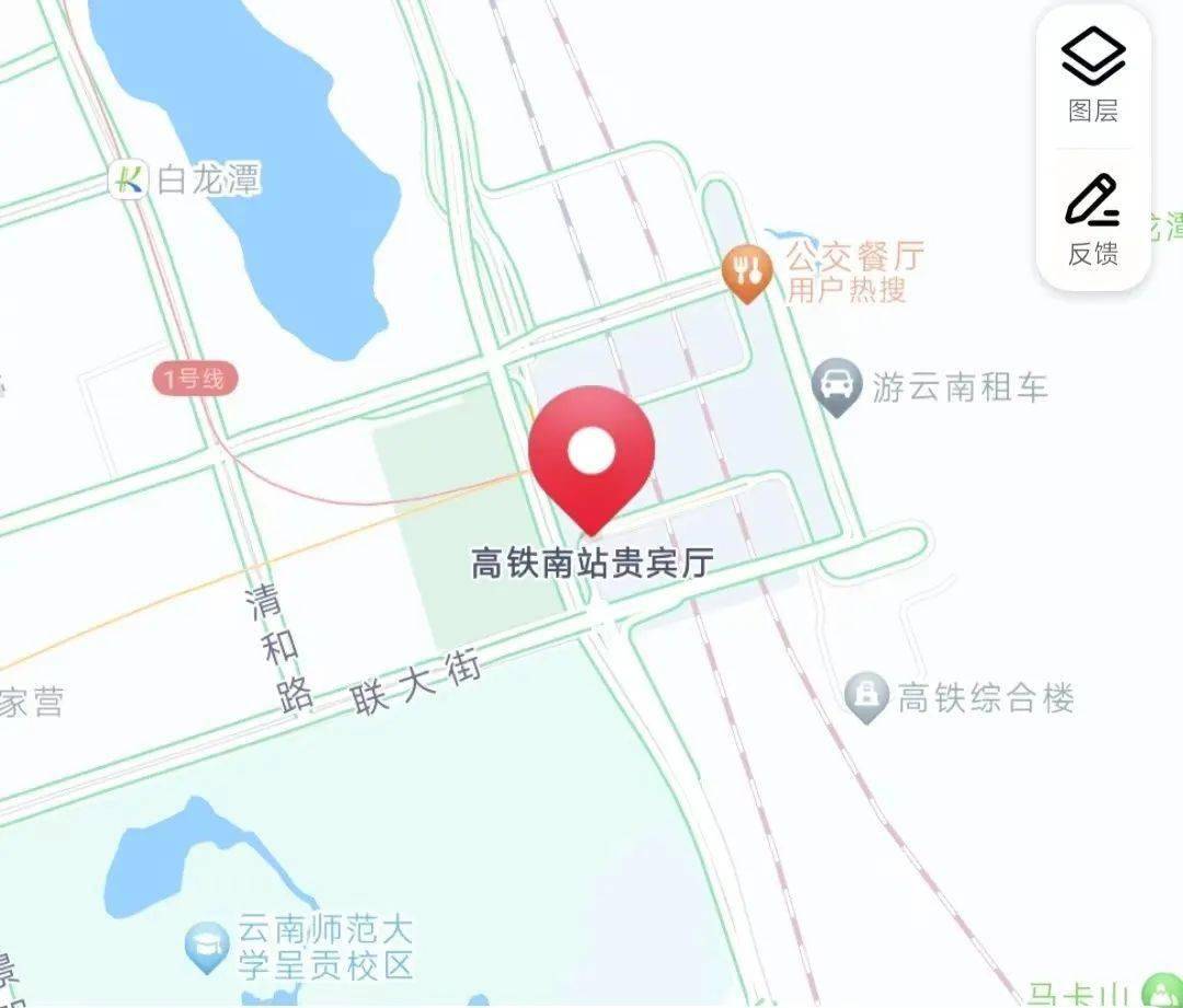 昆明南站楼层分布图图片