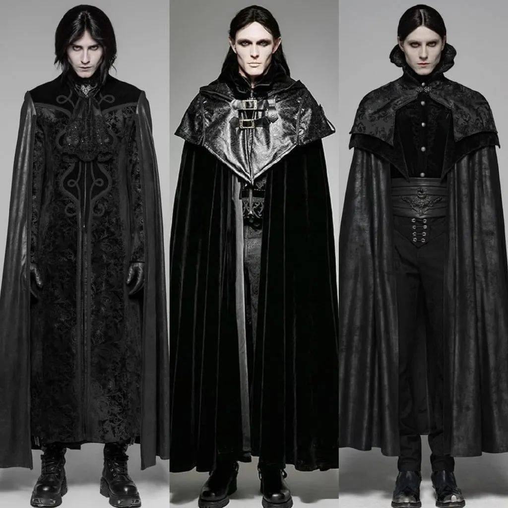 哥特爱好者福利 | 暗黑来袭,哥特服装设计参考