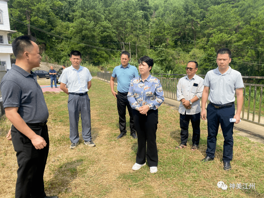 李红兰调研水库防汛安全工作_江州区_值班_保障