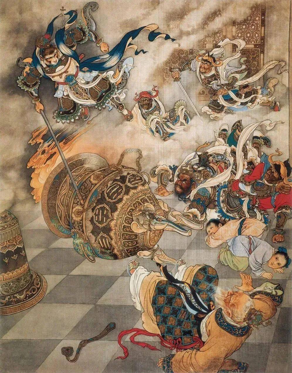 火眼金睛千钧棒▲大闹天宫孙悟空是否喜欢刘继卣的《闹天宫》?