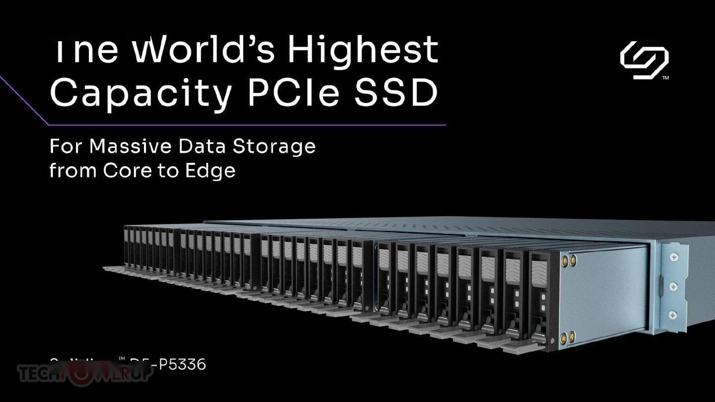 Solidigm发布61.44TB QLC数据中心SSD：可选U.2、E3.S以及E1.L规格