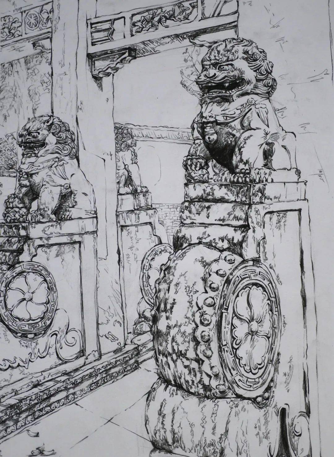 写生时节 | 千年文化 点墨晕染 走进四川古城阆中_速写_风景_设计