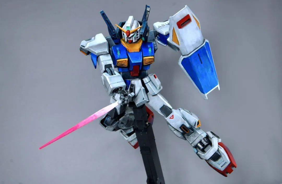 老套件就要用年有代感的涂装,hg高达mk2_公众_模型_来稿