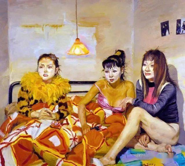 刘小东给林志玲画了幅画卖6000万!陈丹青:我望尘莫及_油画_作品_中国
