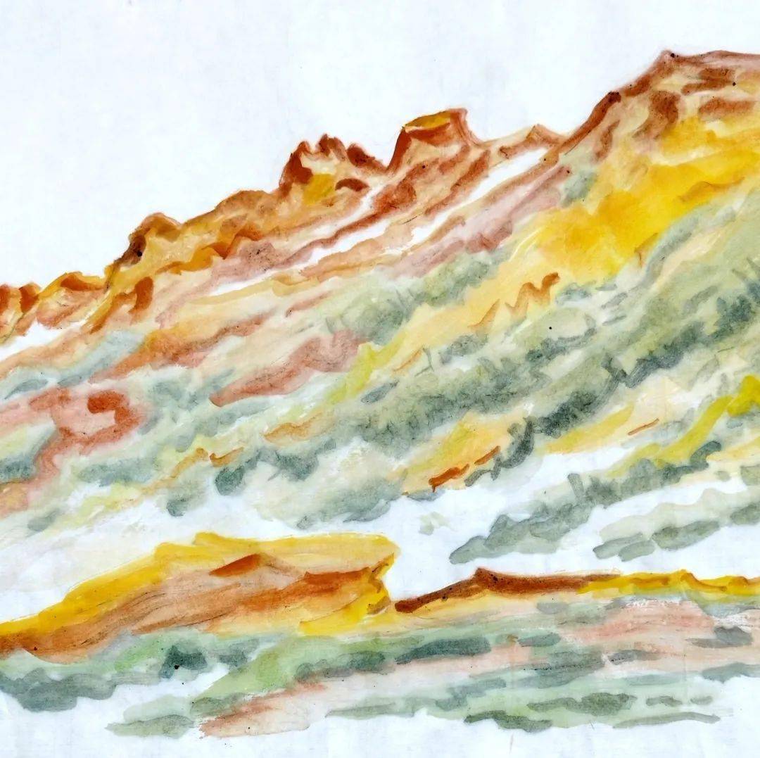 线上微展丨宁夏二十一景主题美术创作采风活动速写展