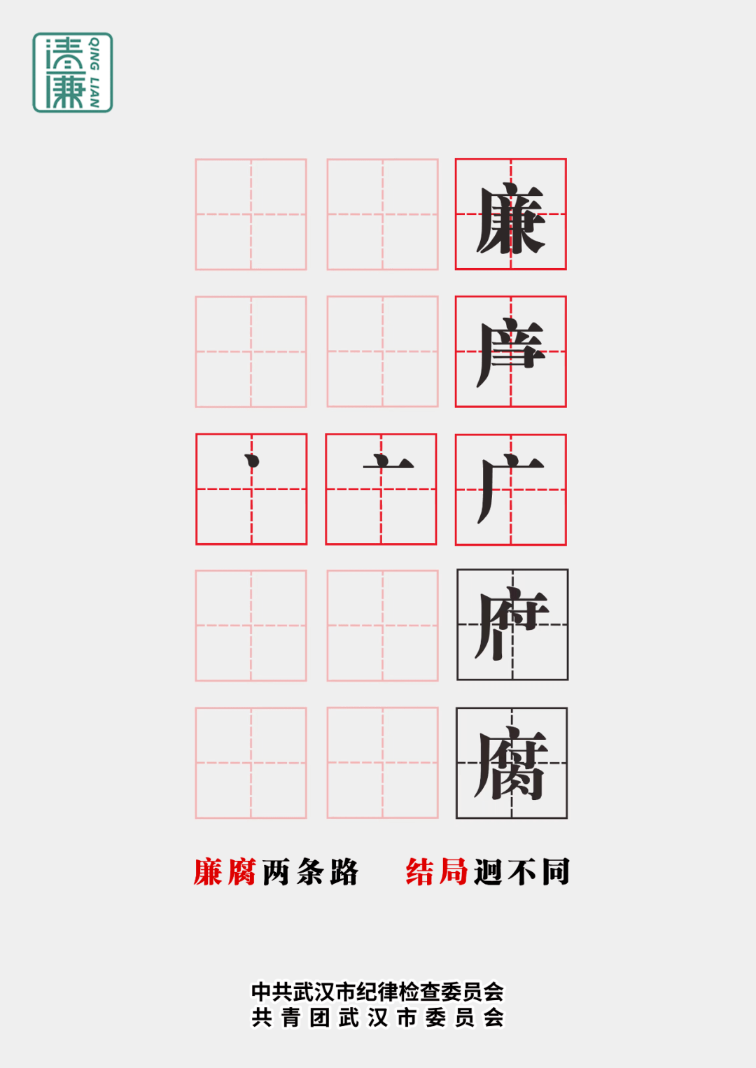 党风廉政建设宣教月|廉洁公益广告展播:廉腐两条路 结局迥不同