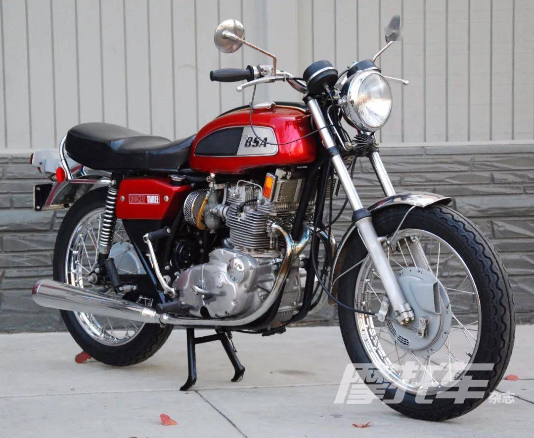 被遗忘的首款超级摩托车——bsa"火箭三缸"_发动机_车型_生产